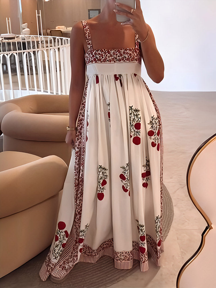 Suzie -  Floral print maxi dress